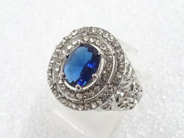 色石　指輪(16号)